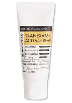 DERMA FACTORY Крем с 6% транексамовой кислотой Tranexamic acid cream 30 MPL272552