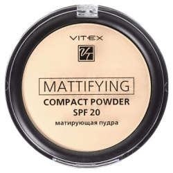 ВИТЭКС Пудра для лица матирующая компактная Mattifying compact powder SPF 20 MPL269656