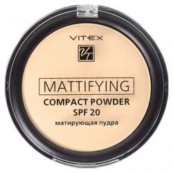 ВИТЭКС Пудра для лица матирующая компактная Mattifying compact powder SPF 20 MPL269749