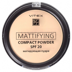 ВИТЭКС Пудра для лица матирующая компактная Mattifying compact powder SPF 20 MPL270223