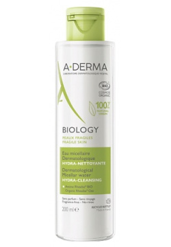 A DERMA Дерматологическая мицеллярная вода для хрупкой кожи Biology ADE980433