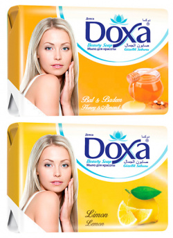 DOXA Мыло туалетное BEAUTY SOAP Лимон  Мед 480 MPL271267