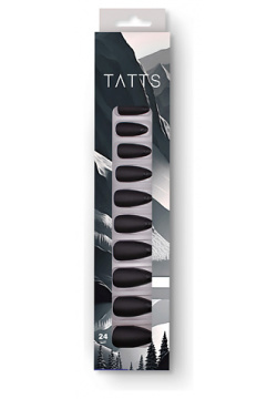 TATTS Накладные ногти (24 типсы + клеевые стикеры набор для маникюра) MPL281098