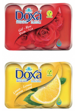 DOXA Мыло туалетное BEAUTY SOAP Лимон  Роза 480 MPL271168