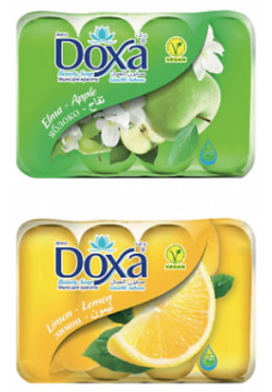 DOXA Мыло туалетное BEAUTY SOAP Лимон  Яблоко 480 MPL271169