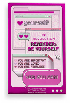 I HEART REVOLUTION Палетка теней для век Reminder Be Yourself IHR310003