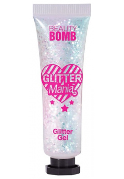 BEAUTY BOMB Глиттер гель для лица Glitter gel «Glitter Mania» BBM000086