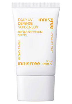INNISFREE Ежедневный солнцезащитный крем SPF36 Daily UV Defense Sunscreen IEE000021