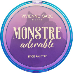 VIVIENNE SABO Палетка для лица Face palette pour le visage Monstre Adorable VIV999594