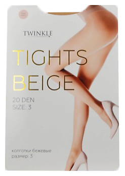 TWINKLE Колготки Tights 20 DEN Beige LTA020853