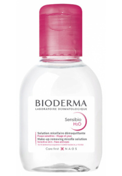 BIODERMA Мицеллярная вода для очищения нормальной и чувствительной кожи лица Sensibio H2O 100 0 MPL032374