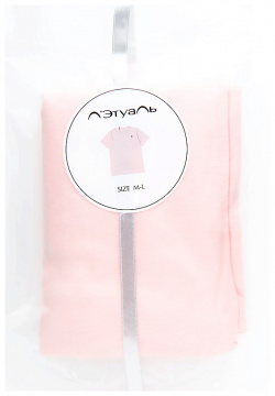 ЛЭТУАЛЬ Женская футболка с вышивкой  цвет розовый LTA021928