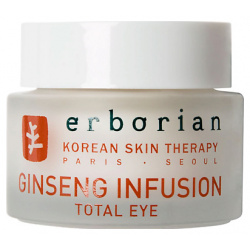 ERBORIAN Крем уход за кожей вокруг глаз Женьшень Восстанавливающий Ginseng Infusion ERBA10067