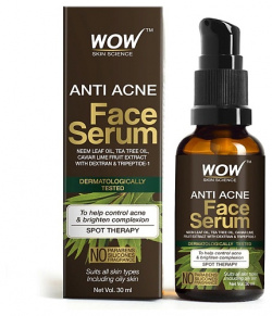 WOW SKIN SCIENCE Сыворотка для лица против акне Anti Acne Face Serum WOW000027