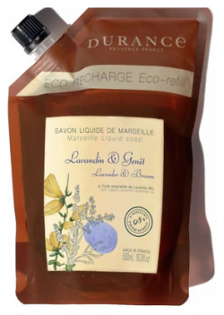 DURANCE Марсельское мыло сменный блок Лаванда и травы Прованса Lavender & Broom 500 MPL213189