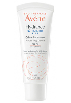AVENE Крем для лица насыщенный SPF 30 Hydrance UV Riche Hydrating Cream AVE208795