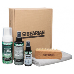 SIBEARIAN Набор для чистки и защиты обуви PROTECT & CLEAN MPL270607