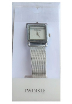 TWINKLE Наручные часы с японским механизмом  модель: "Square Metal" марки LTA020111