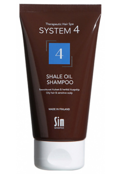 SYSTEM4 Шампунь терапевтический №4 для очень жирной и чувствительной кожи головы SYS201005