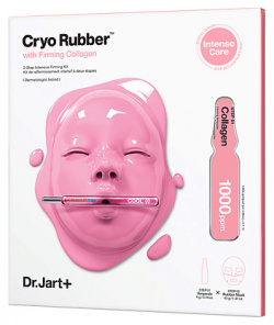 DR  JART+ Крио маска для лица подтягивающая альгинатная с коллагеном Cryo Rubber 2 Step Intensive Firming Kit DRJ806953
