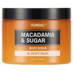 KUNDAL Скраб для тела Белый мускус Macadamia & Sugar Body Scrub KDL000068