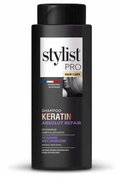 STYLIST PRO Кератиновый шампунь для волос тотальное восстановление 280 MPL199970