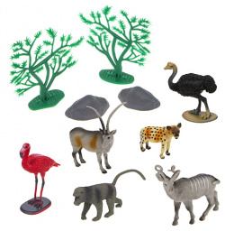 1TOY Игровой набор В мире Животных Животные Африки 1 0 MPL284708