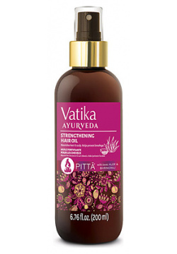 VATIKA AYURVEDA Масло для укрепления ослабленных и тонких волос ПИТТА ДОША VTK000008