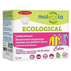 MOLECOLA Экологичный стиральный порошок для цветного белья и одежды 1200 0 MPL091816