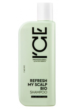 ICE BY NATURA SIBERICA Детокс  шампунь для всех типов волос Refresh My Scalp Bio Shampoo ICE170074