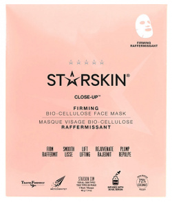 STARSKIN Маска для лица биоцеллюлозная укрепляющая SSK000022