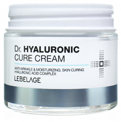 LEBELAGE Крем для лица с Гиалуроновой кислотой антивозрастной Dr  Hyaluronic Cure Cream 70 MPL086946