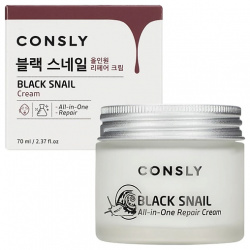 CONSLY Крем для лица многофункциональный восстанавливающий с муцином черной улитки Black Snail All In One Repair Cream CNS958239