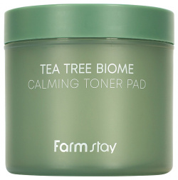 FARMSTAY Подушечки для лица успокаивающие с экстрактом чайного дерева Tea Tree Biome Calming Toner Pad RMS983503