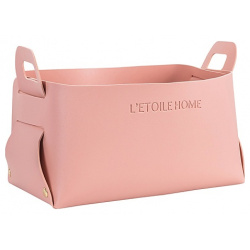 LETOILE HOME Корзина для хранения розовая LTA023095