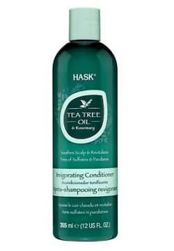 HASK Кондиционер укрепляющий с маслом чайного дерева и экстрактом розмарина Tea Tree Oil Invigorating Conditioner HSK301210