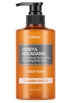 KUNDAL Гель для душа Амбровая ваниль Honey & Macadamia Body Wash KDL000035