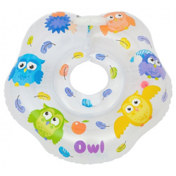 ROXY KIDS Надувной круг на шею для купания малышей Owl MPL157432