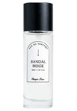 CHAQUE JOUR Sandal Beige Eau De Perfume 30 CHQ000009