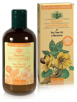 ARDES Шампунь от перхоти с маслом чайного дерева Shampoo Antiforfora al tea tree oil e bardana 250 0 MPL104452