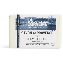 LA CORVETTE Мыло туалетное прованское для тела Жимолость Savon de Provence Honeysuckle COR270725