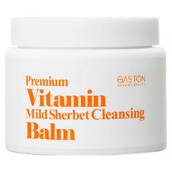 GASTON Бальзам щербет для лица очищающий Premium Vitamin Mild Sherbet Cleansing Balm GAS249052