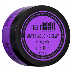 HAIR PRO CONCEPT Глина моделирующая сильной фиксации Matte Molding Clay Strong Hold CLOR10503