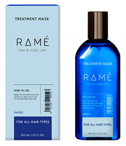 RAMÉ Восстанавливающая маска  для всех типов волос TREATMENT MASK CLOR32040