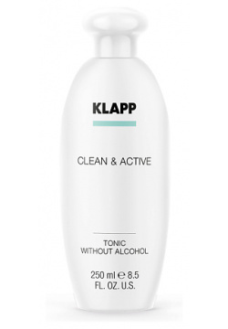 KLAPP COSMETICS Тоник без спирта CLEAN&ACTIVE Tonic without Alcohol 250 0 MPL055383