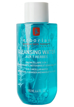 ERBORIAN Очищающая мицеллярная вода 7 трав Cleansing Water Herbs ERB783810 E