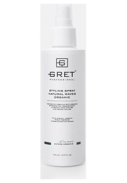 GRET Professional Несмываемый спрей для волос ORGANIC SPRAY NATURAL WAVES 150 0 MPL185990