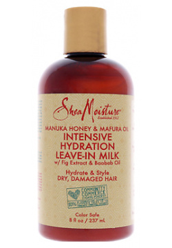 SHEA MOISTURE Молочко для волос несмываемое Manuka Honey and Mafura Oil Intensive Hydration Leave In Milk SHE000011