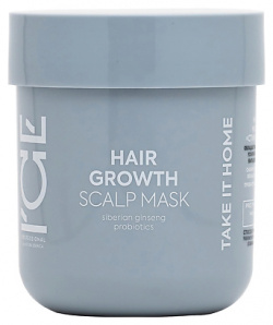ICE BY NATURA SIBERICA Маска для кожи головы Стимулирующая рост волос Hair Growth Scalp Mask NTS564276