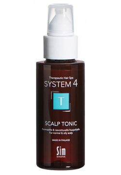 SYSTEM4 Тоник Т терапевтический для улучшения кровообращения кожи головы и роста волос SYS201008